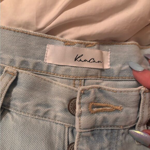 KanCan Light Blue Distressed Women's Jeans - Picture 2 of 5